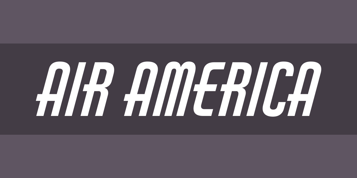 Air America Font